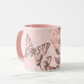 Zender Pink Butterfells Tasse (Vorderseite Links)