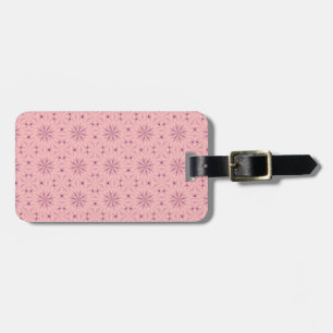 Zender rosa Pixel Gepäckanhänger