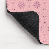 Zender rosa Pixel Mousepad (Ecke)