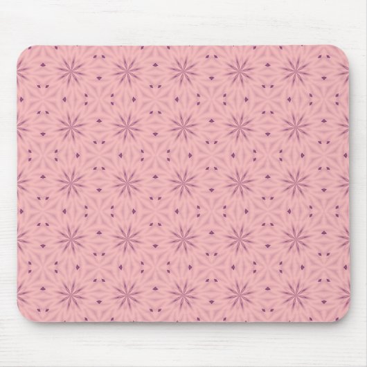 Zender rosa Pixel Mousepad (Vorne)