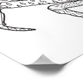 Zendoodle Crab 2 Poster (Ecke)