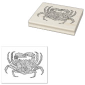 Zendoodle Crab Gummistempel (Stempel)