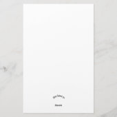 Zendoodle-Mandala-Header 2 Briefpapier (Rückseite)