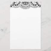 Zendoodle-Mandala-Header 2 Briefpapier (Vorderseite)