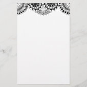 Zendoodle-Mandala-Header 5 Briefpapier (Vorderseite)