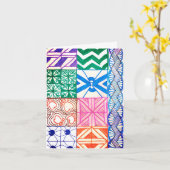Zendoodles Karte (Gelbe Blume)