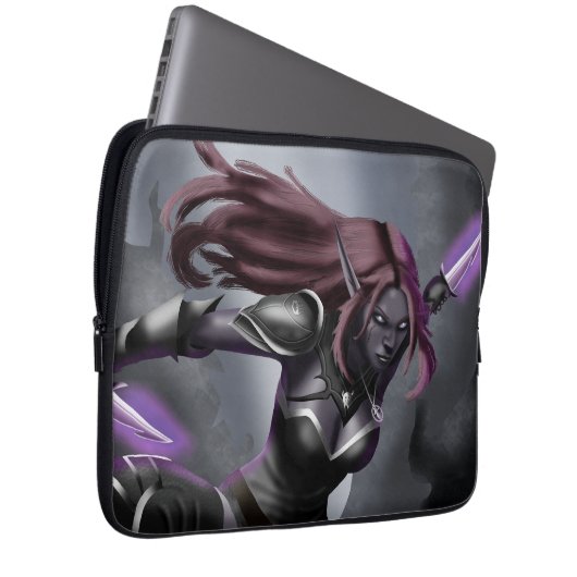 Zendyr auf Telogrus Laptopschutzhülle (Vorne Rechts)