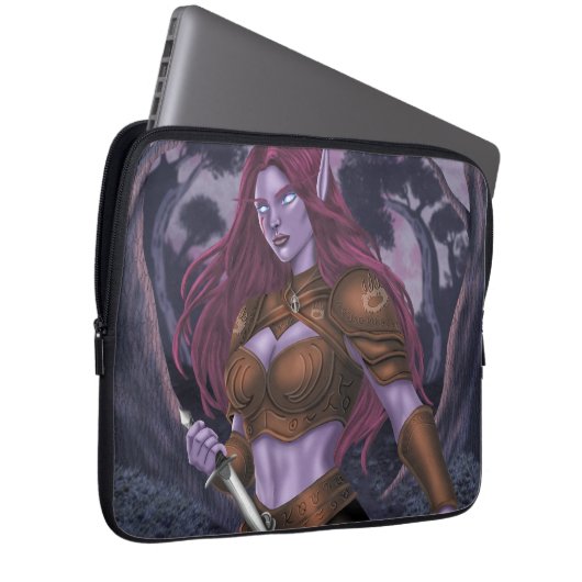 Zendyr im Wald Laptopschutzhülle (Vorne Rechts)