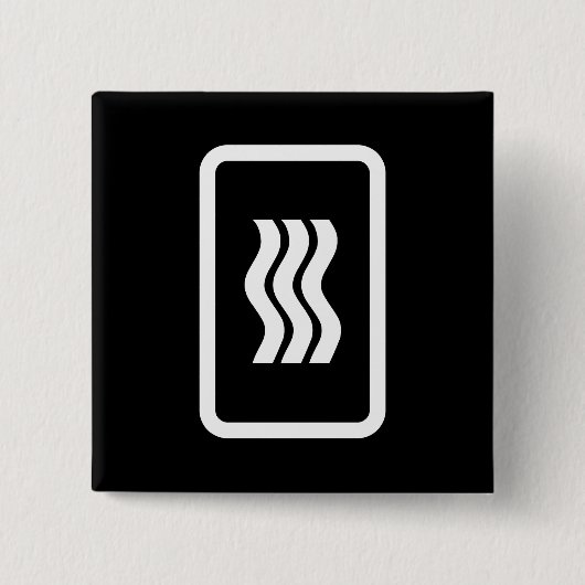 Zener Card | 3 Vertikale Wavy Lines Button (Vorderseite)