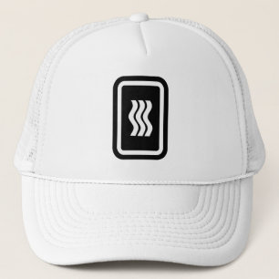 Zener Card 3 Vertikale Wavy Lines Truckerkappe