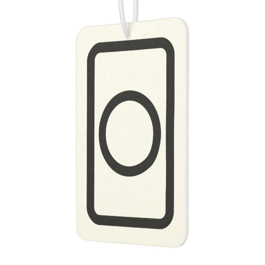 Zener Card | Hollow Circle Autolufterfrischer (Links)