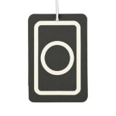 Zener Card | Hollow Circle Autolufterfrischer (Vorderseite)