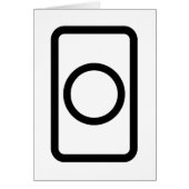 Zener Card | Hollow Circle Card (Vorne)