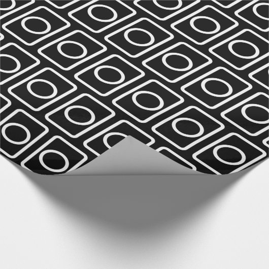 Zener Card | Hollow Circle Geschenkpapier (Ecke)