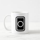 Zener Card | Hollow Circle Kaffeetasse (Links)