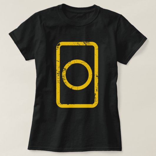 Zener Card | Hollow Circle {Vintag} T-Shirt (Design vorne)