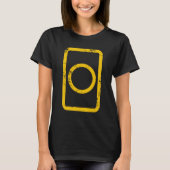 Zener Card | Hollow Circle {Vintag} T-Shirt (Vorderseite)