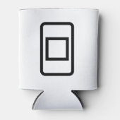 Zener Card | Hollow Square Dosenkühler (Vorderseite)