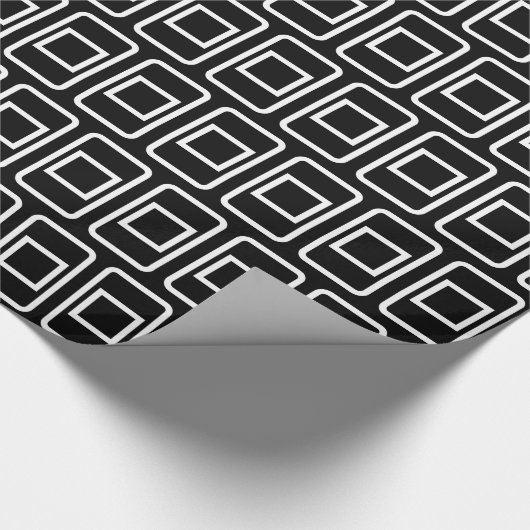 Zener Card | Hollow Square Geschenkpapier (Ecke)