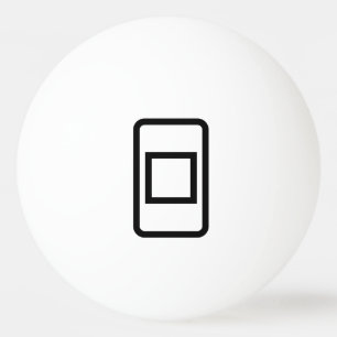 Zener Card Hollow Square Tischtennisball
