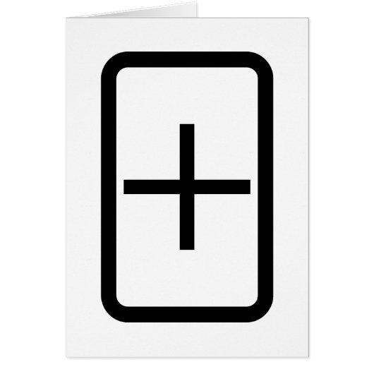 Zener Card | Plus-Karte (Vorne)