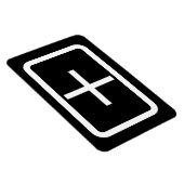 Zener Card | Pluszeichen Magnet (Rechte Seite)