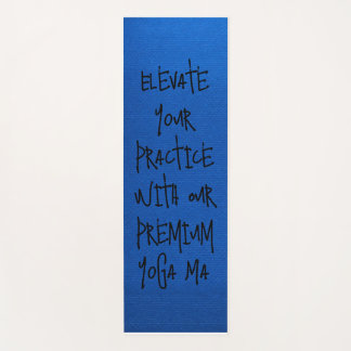 "ZenFlow Premium Yoga Mat Yogamatte