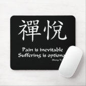 Zenfreude - Leiden ist optional Mousepad (Mit Mouse)
