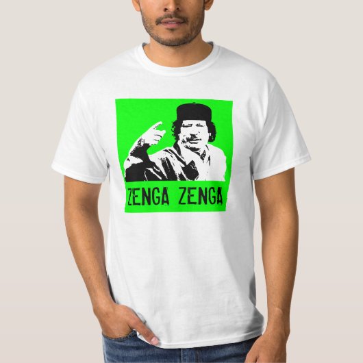 Zenga Zenga! (Wertausgabe) T-Shirt (Vorderseite)