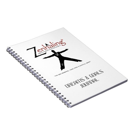 Zenhaling Traum-u. Ziel-Zeitschrift Notizblock (Rechte Seite)