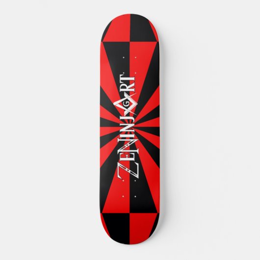 ZeNinjArt Skateboard (Vorderseite)