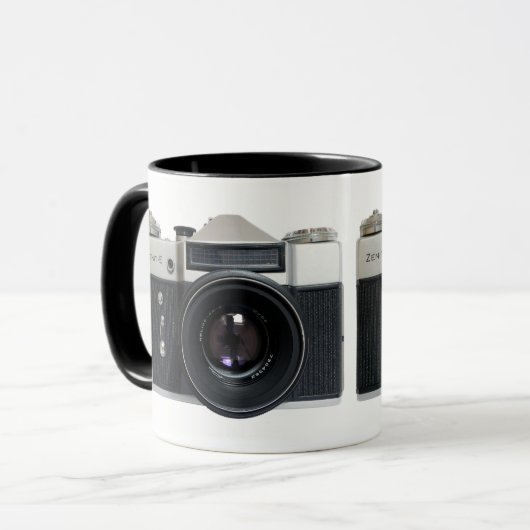 Zenith E Vintag Camera. Tasse (Vorderseite Links)