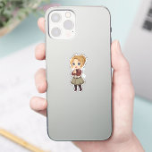 Zenith Greyrat Chibi Mütterliche Magierin Aufkleber (Telefon)