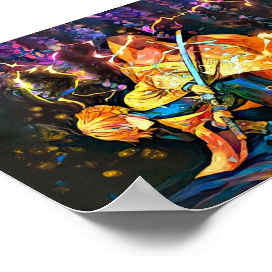 Zenitsu 1. Position Poster (Ecke)