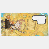 Zenitsu Agatsuma Chibi Samsung Galaxy Hülle (Rückseite (Horizontal))