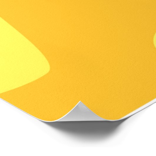 Zenitsu-Dämon Poster (Ecke)