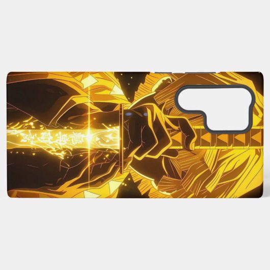 Zenitsu Samsung Galaxy Hülle (Rückseite (Horizontal))