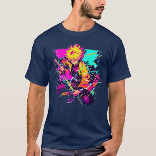 zenitsu thunder breathing gift T-Shirt (Vorderseite)