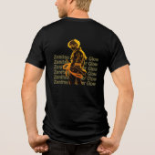 Zenitsu Thunder Glow Tri-Blend Shirt (Rückseite)