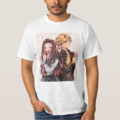 Zenitsu und Nezuko T-Shirt (Vorderseite)