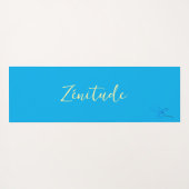 Zenitude Yogamatte (Rückseite (Horizontal))