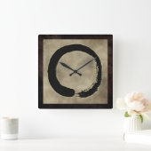 ZENKREIS QUADRATISCHE WANDUHR (Zuhause)