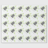 Zenkunst-Kieselsteine, die Packpapier stapeln (Flach)