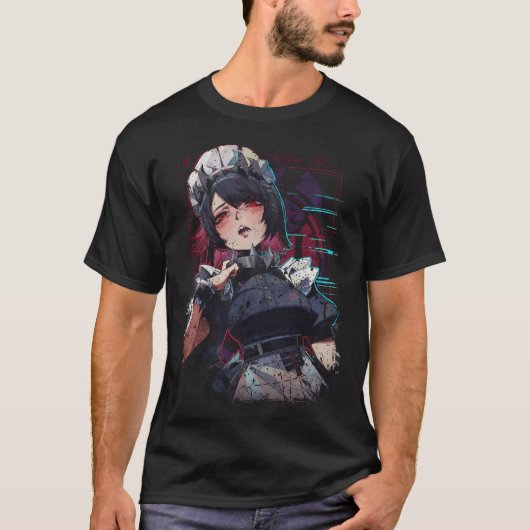 Zenless Zone Zero Ellen Joe Dienstmädchen Kampfsti T-Shirt (Vorderseite)