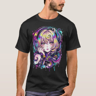 Zenless Zone Zero Yidhari Murphy Puffärmel Bla T-Shirt