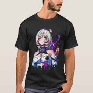 Zenless Zone Zero Yidhari Murphy Vaporwave-Ästheti T-Shirt