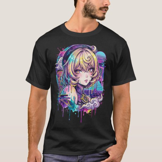 Zenless Zone Zero Yidhari Spook Shack Erzähler  T-Shirt (Vorderseite)