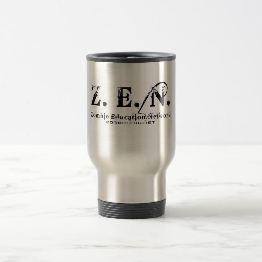 Zenlogo-Reise-Tasse Reisebecher (Mittel)