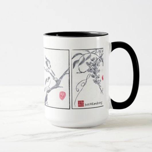 ZenNature japanische Schirm-Tasse Tasse (Rechts)