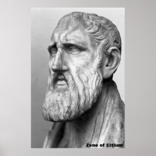 Zeno of Citium / Griechischer Philosoph / Poster